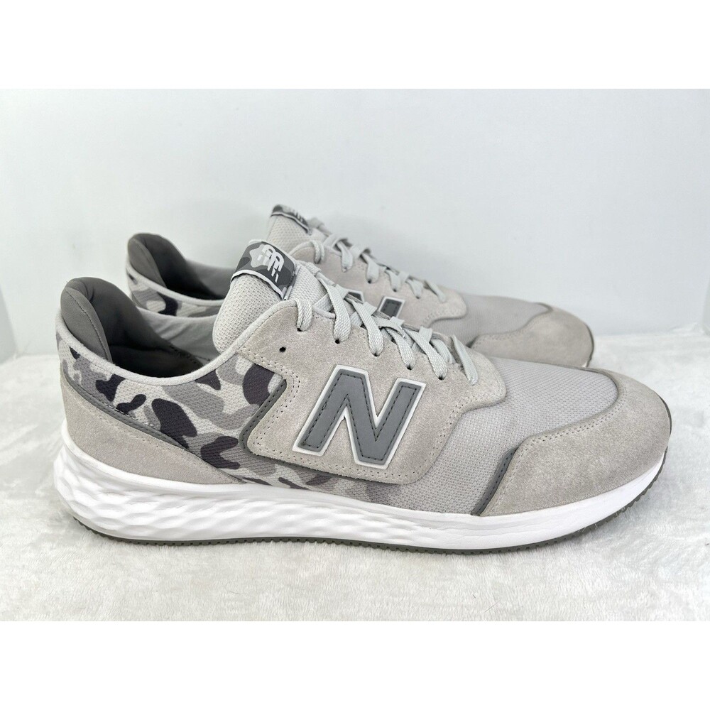 New Balance Fresh Foam X70 V1 Sneaker Grey Camo Mens Size 14 US